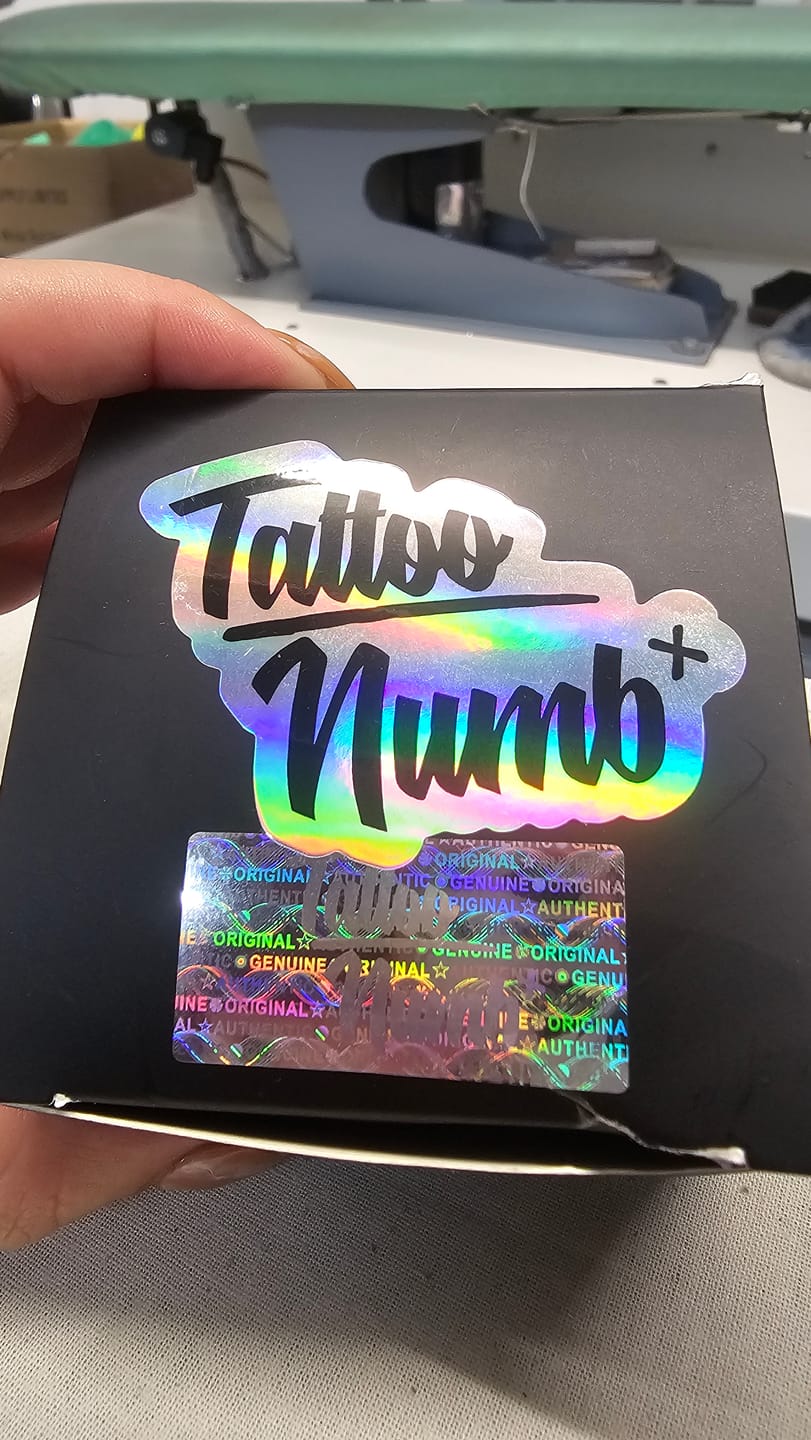 Customer photo review of TattooNumbx Numbing Cream 100g (Suitable for Sensitive Skin)