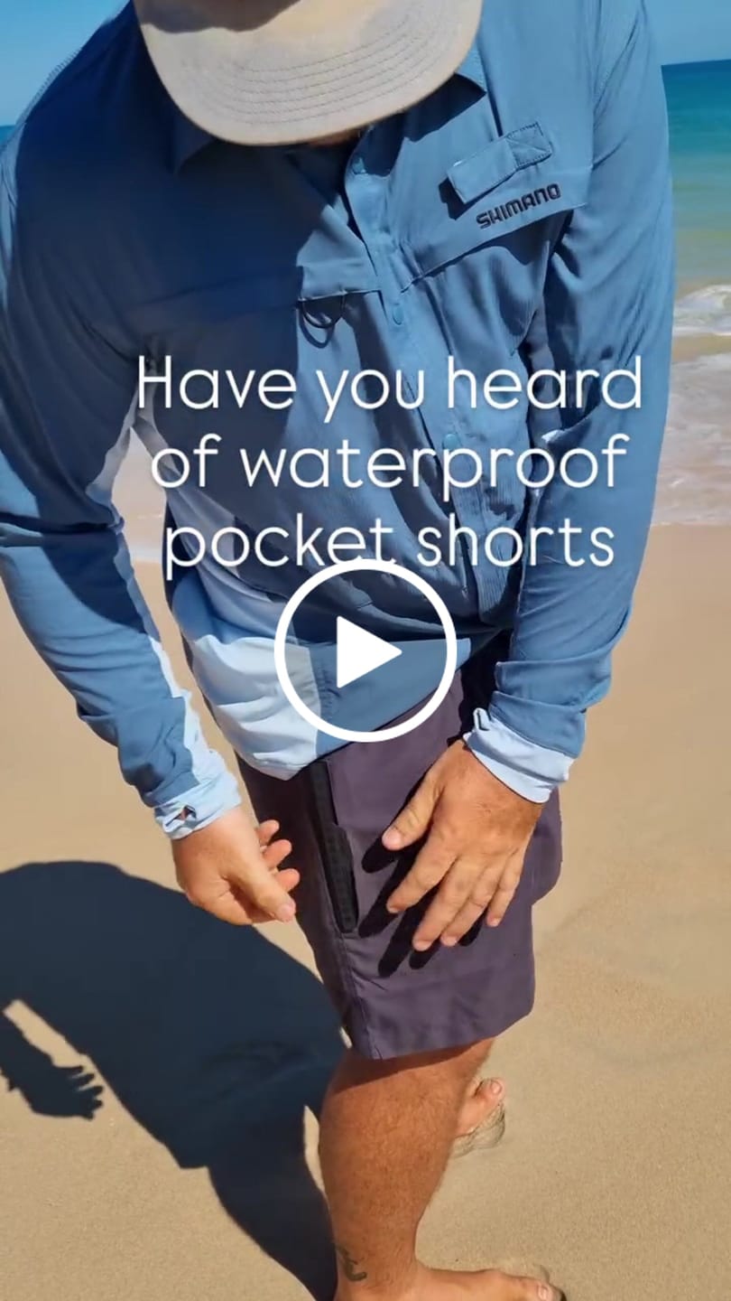 Customer video review of Just Black - Waterproof Pocket Swim Shorts