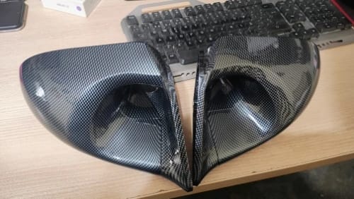 Customer photo review of Carbon Style SP-One Side Mirrors For Honda Civic EG 2dr