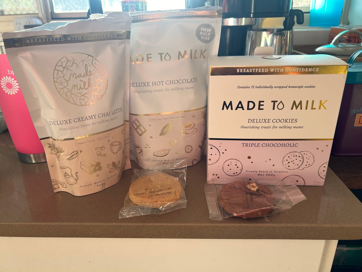 Customer photo review of Ultimate Lactation Sample Pack