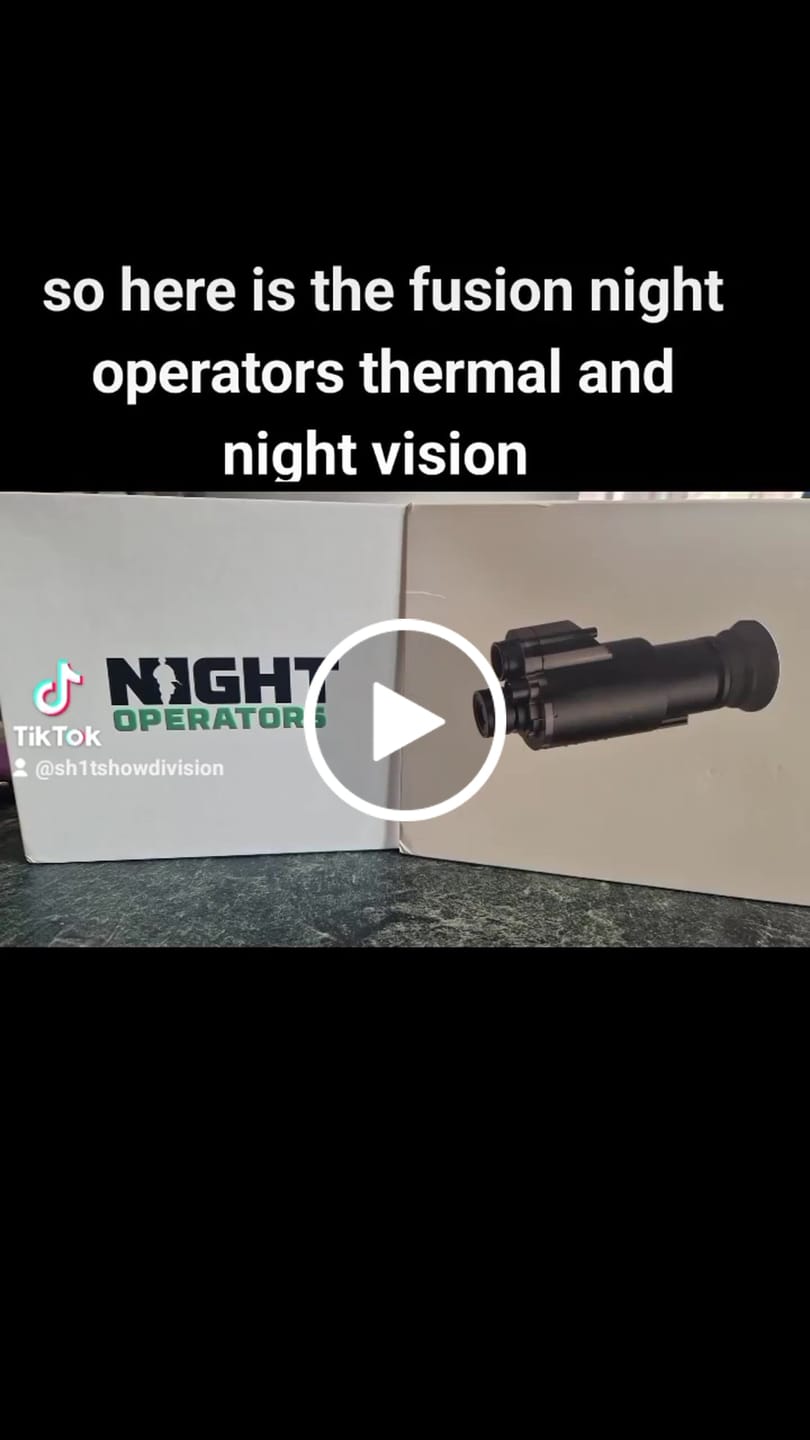 Customer video review of [NEW] Night Operators FUSION 3.0 Thermal & NVG