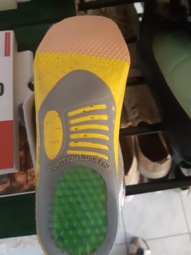 Customer photo review of Ortopéd Pro Talpbetét Plantar Fasciitis Enyhítésére