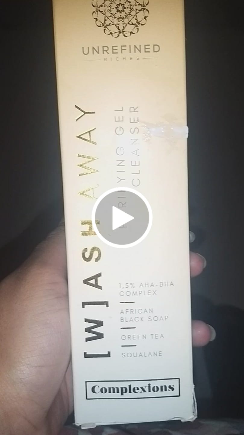 Customer video review of [W]ASH AWAY - Purifying Gel Cleanser