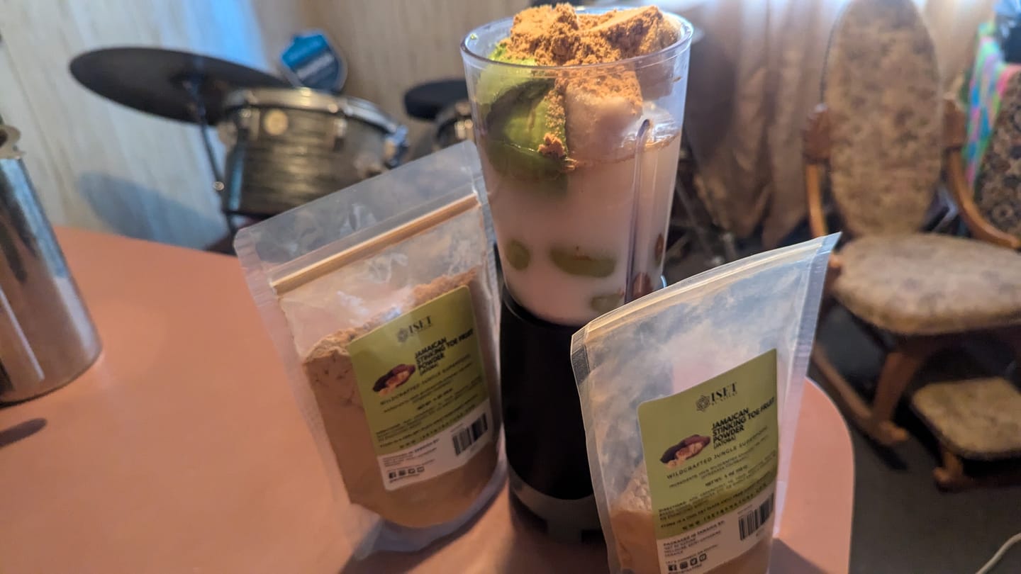 Customer photo review of Stinking Toe Fruit Powder (Hymenaea courbaril)