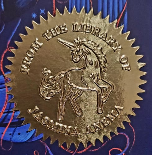 Customer photo review of Custom Book Embosser