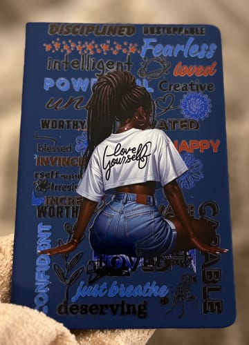 Lafreida W. review of UV DTF Planer Cover Decal - (Locs Baddie) Love Yourself image 1 out of 1