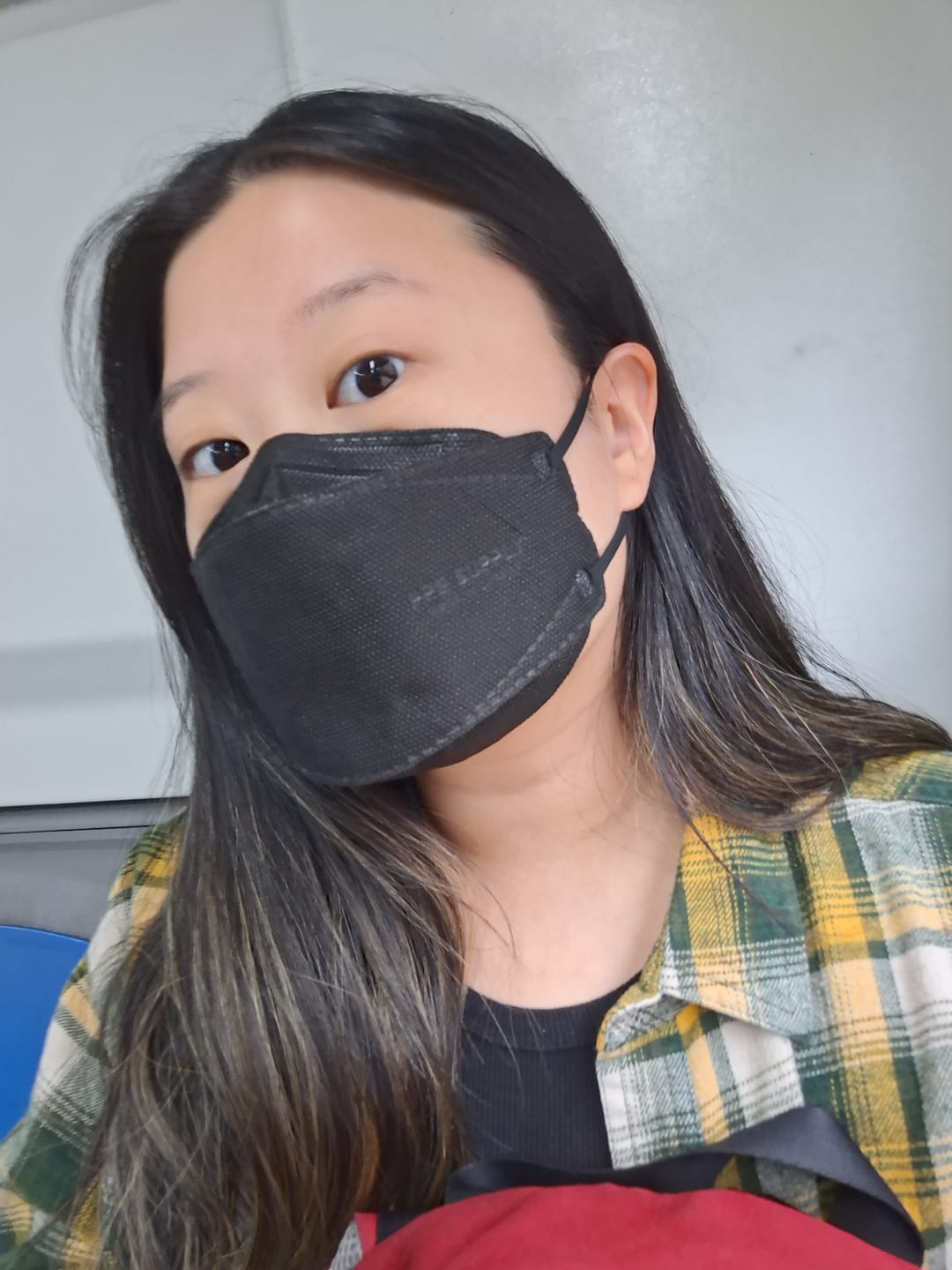 Customer photo review of N95 Respirator Face Mask Made in Canada (Small)