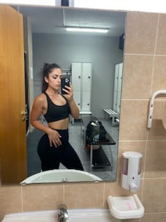 Customer photo review of Leggings Push up Gym Fashion Nero