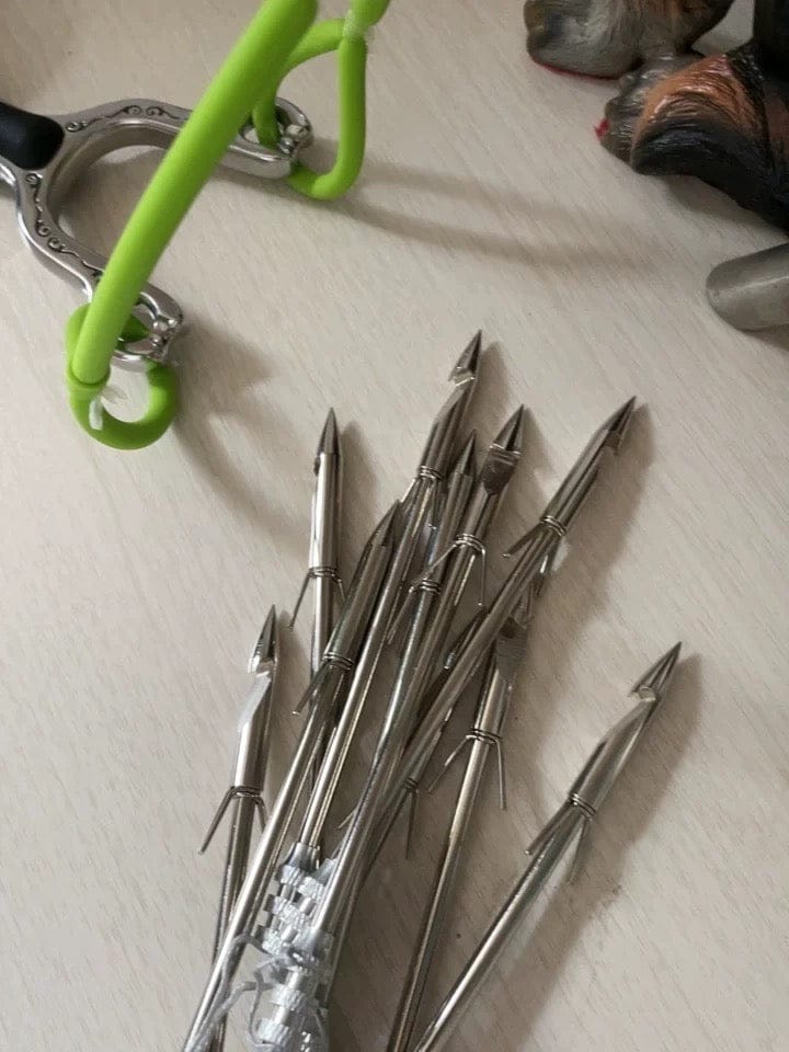 Customer photo review of 10-Pack Stainless Steel Fishing Darts