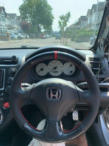 Customer photo review of Ep3 Steering Wheel Refurb Kit Honda EP3 DC5 S2000