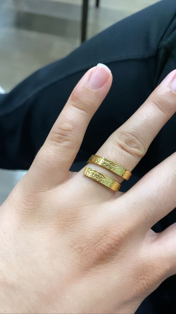 Customer photo review of Ayatul Kursi Spiral Ring
