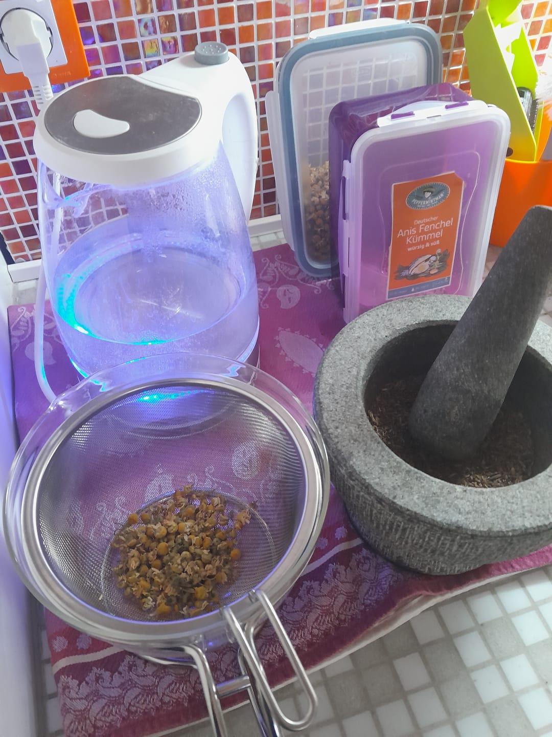 Customer photo review of Bio Kamillentee - aromastark - Blütenköpfe