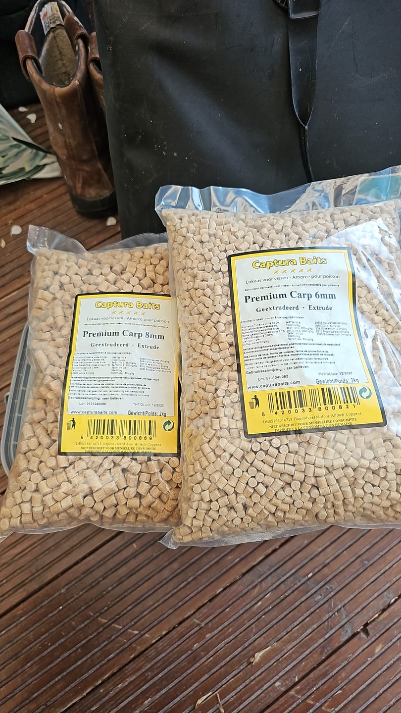 Customer photo review of PREMIUM CARP PELLETS - ALLTECH COPPENS