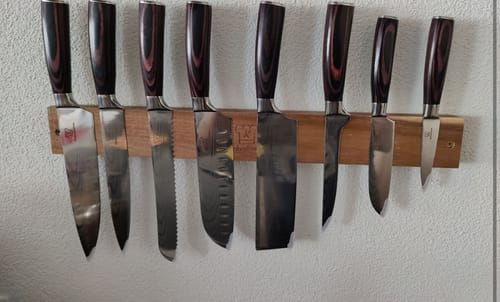 Customer photo review of Premium Knivsett med Kōyōju Knivlist