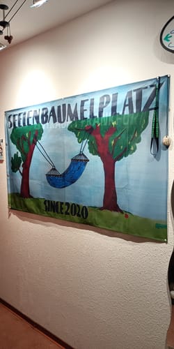 Customer photo review of Fahne inkl. Druck