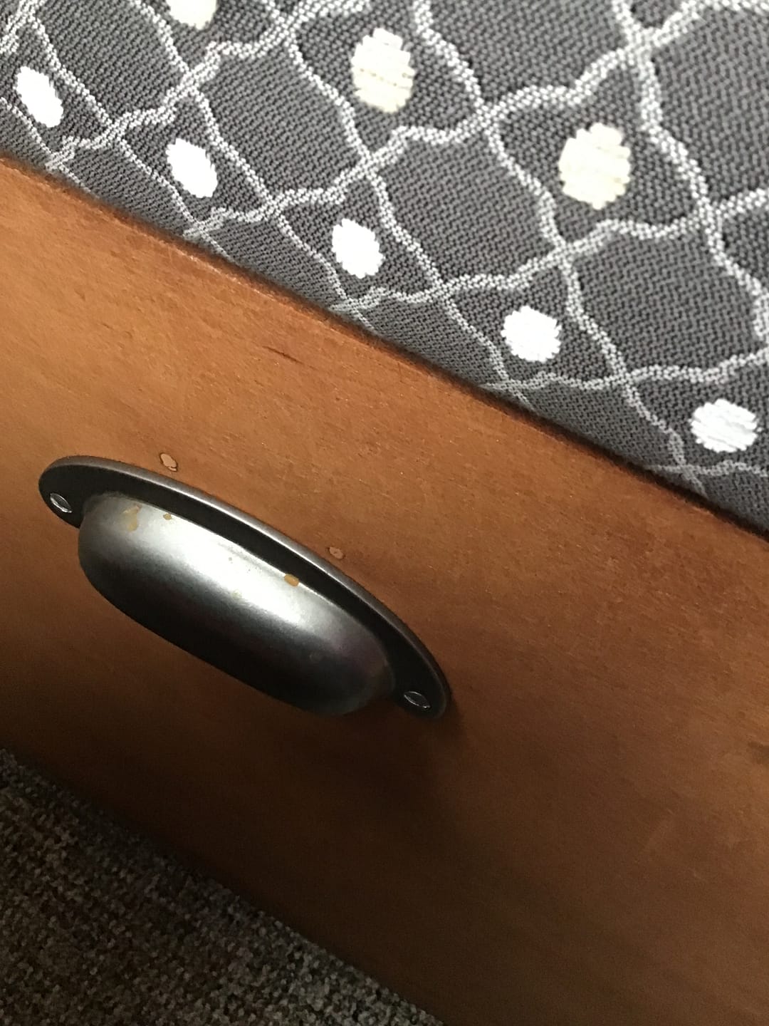 Customer photo review of Classic Cast Iron Cupboard Handles