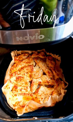 Customer photo review of Air Fryer Novio Grill & Fry