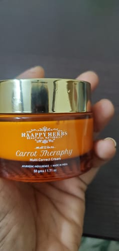 Customer photo review of Carrot Theraphy Multi Correct Cream