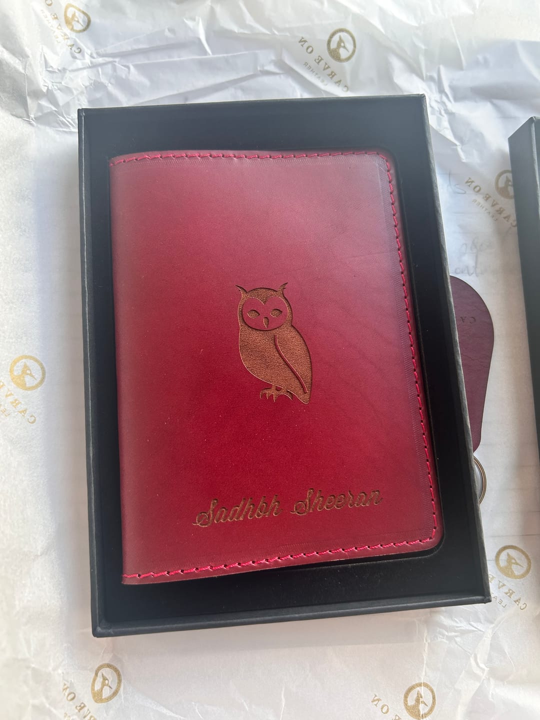 Customer photo review of Passport Holder