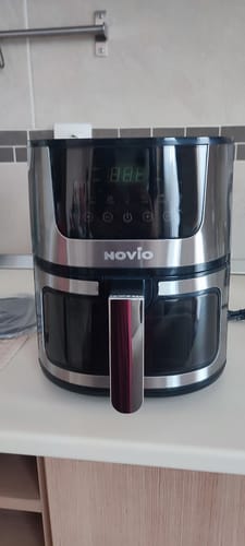 Customer photo review of Air Fryer Novio Grill & Fry