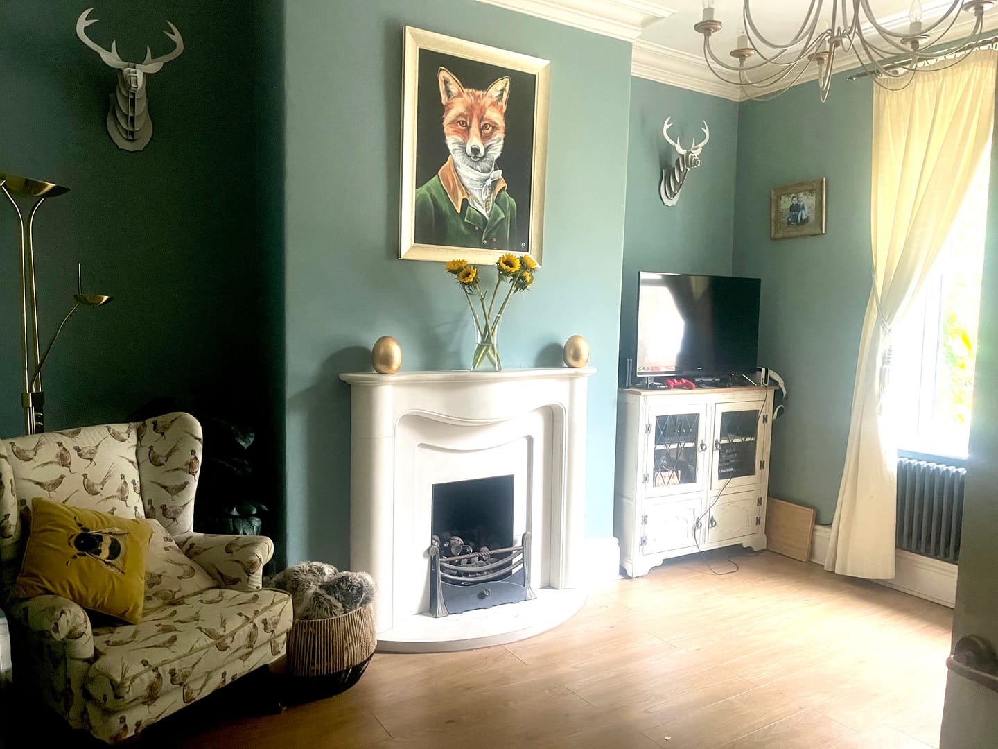 Customer photo review of Dapper Fox (Large Gold Version) By Louise Brown
