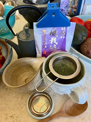 Customer photo review of Fukamushi Sencha Kagoshima Murasaki