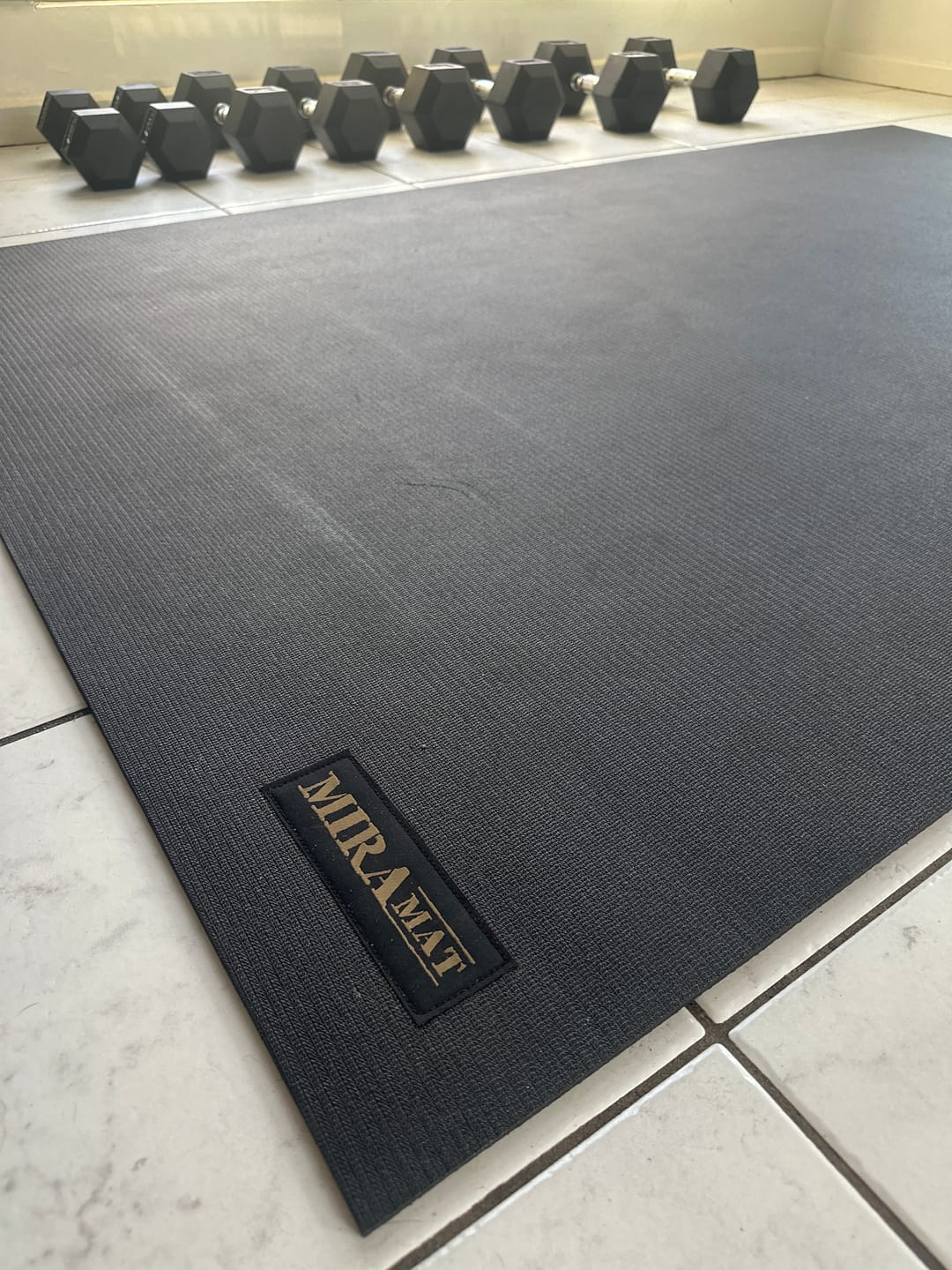 Customer photo review of Miramat® - 200cm x 120cm - Extra Large Exercise Mat - In Stock