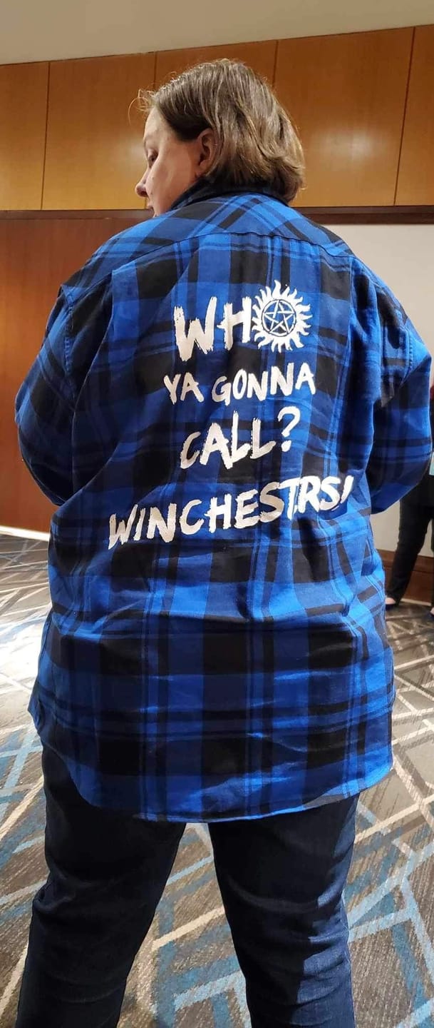 Customer photo review of Who Ya Gonna Call Flannel