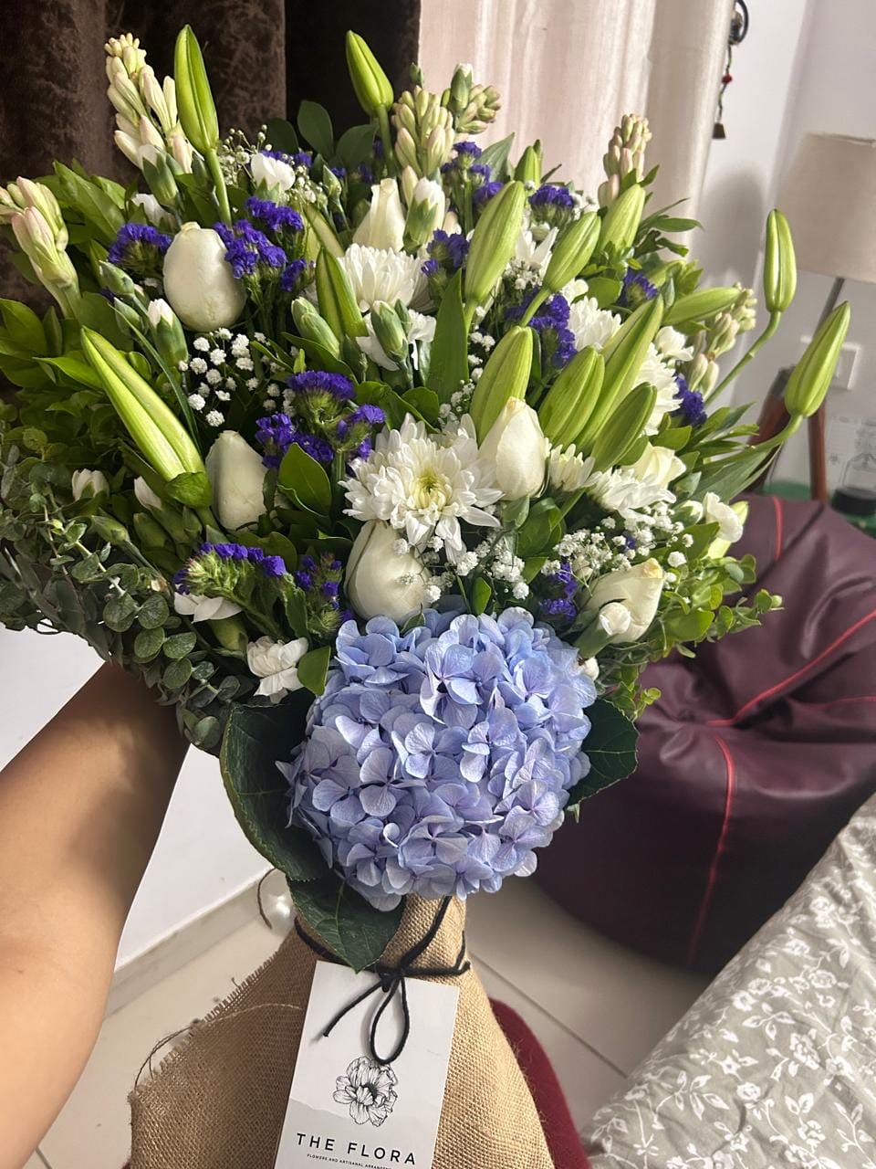 Customer photo review of Blue Gardenia