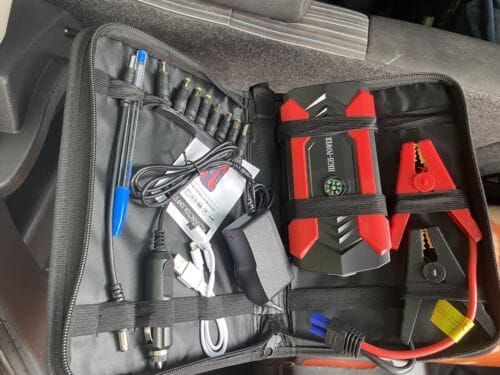 Customer photo review of Car Jump Starter Auto Portable Battery Charger