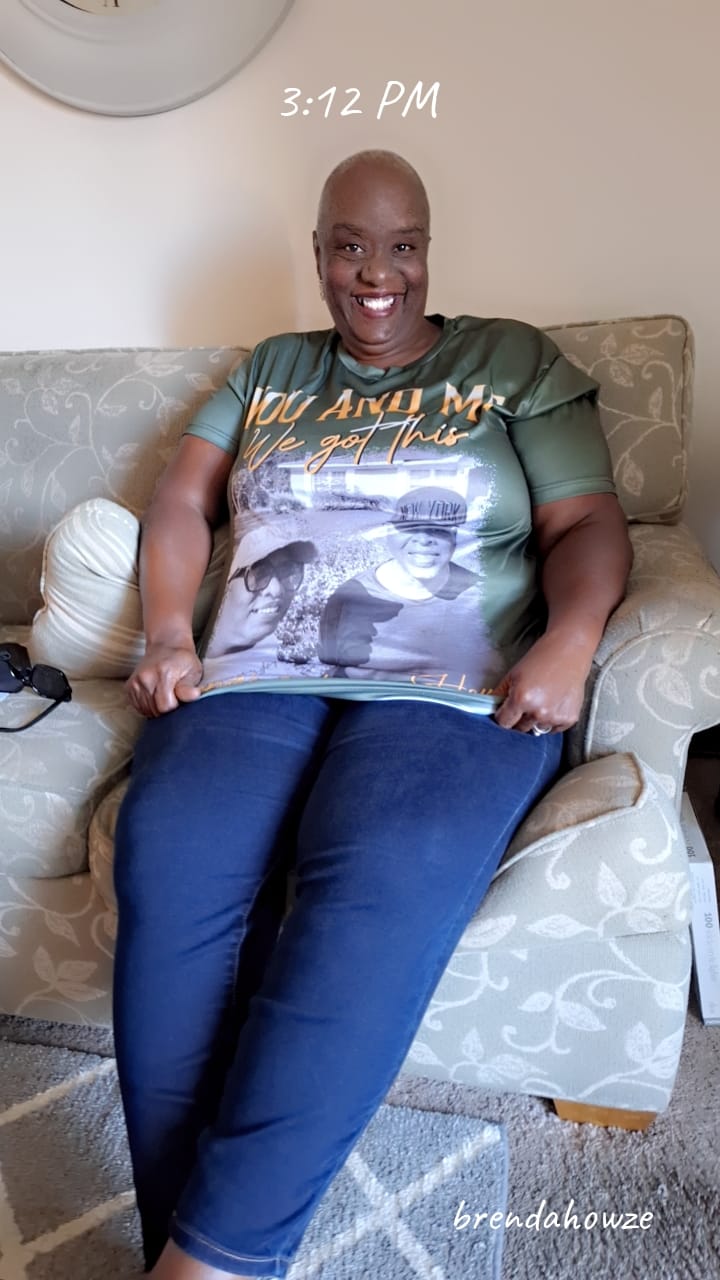 Customer photo review of You & Me We Got This Vintage 90s - Personalized Photo T-Shirt