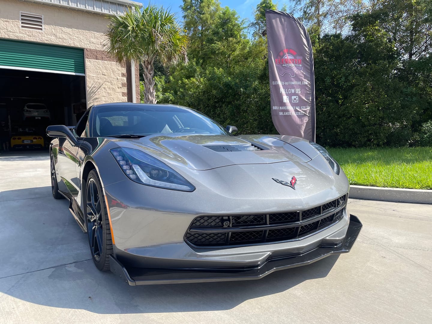 Customer photo review of Corvette C7 Stage 2.5 ZR1 Conversion Extended Front Splitter