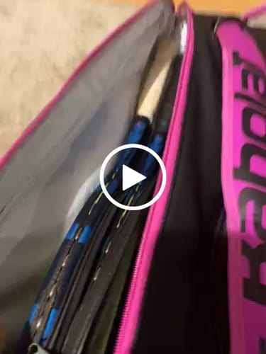 Customer video review of Bolso Babolat Pure Aero Rafa X12