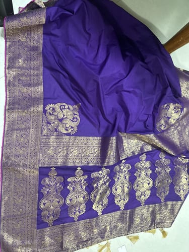 Customer photo review of Nazariya - Designer  Banarasi Dola Silk Saree