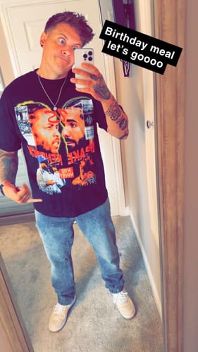 Customer photo review of DRAKE VS K-DOT V4 TEE