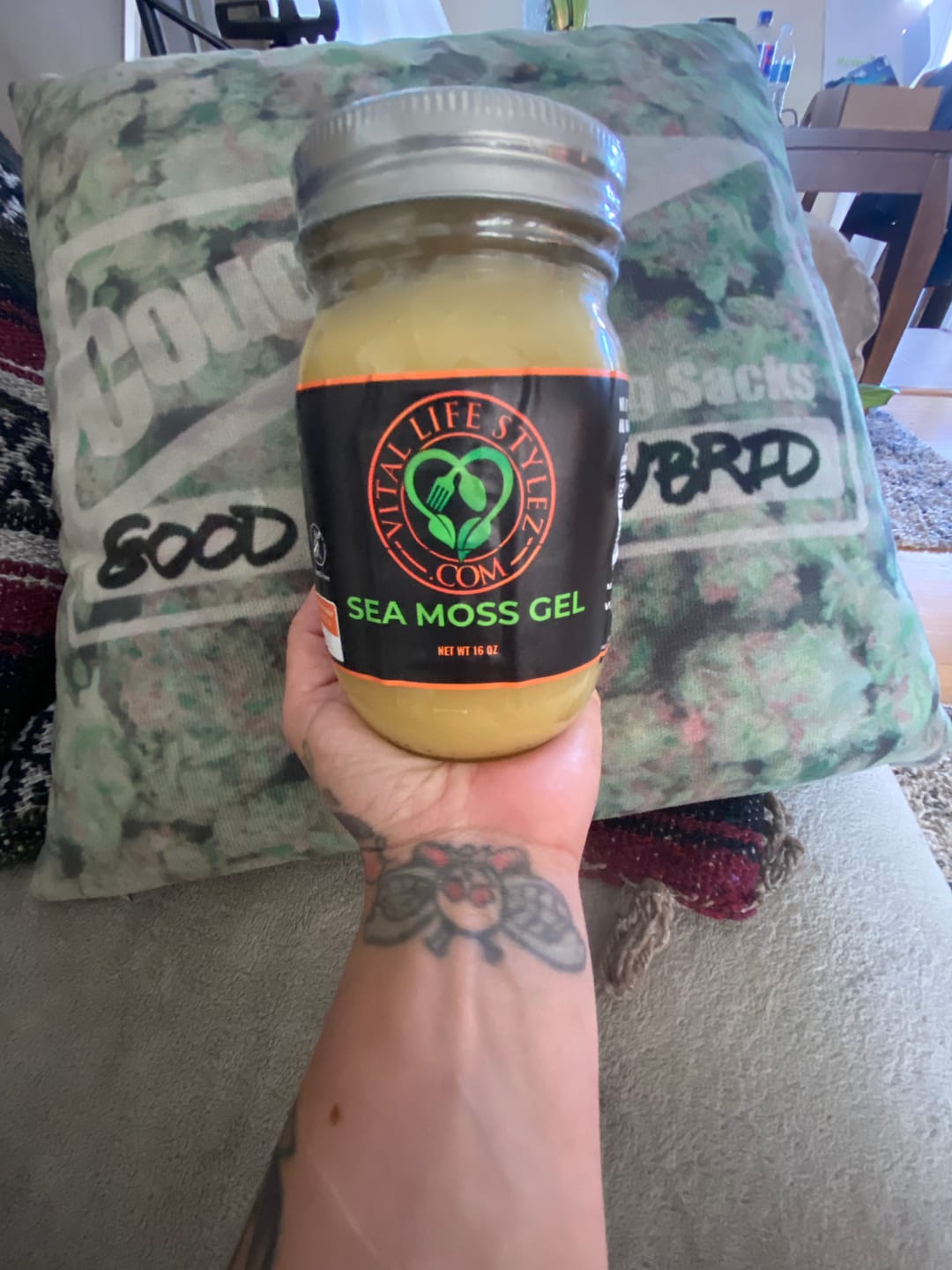 Customer photo review of WONDER WOMEN'S BLEND (Sea Moss/Ginseng/Tongkat Ali/Maca root/Horny goat weed/Yellow doc/Ashwagandha/Lion's mane) "Get your groove back and your body right"