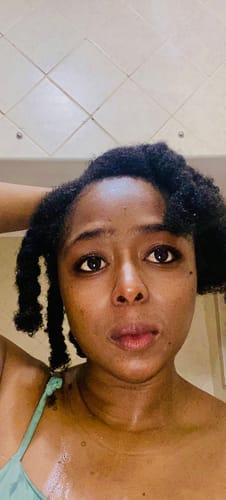 Customer photo review of Shea Butter Hairfood (200ml)