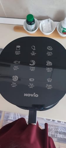 Customer photo review of Air Fryer Novio Grill & Fry