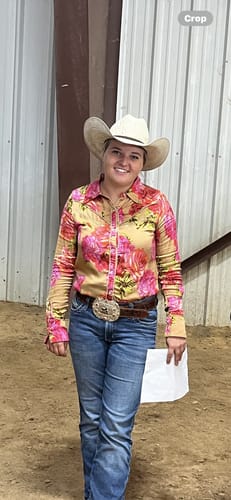 Customer photo review of Yeehaw Button Up
