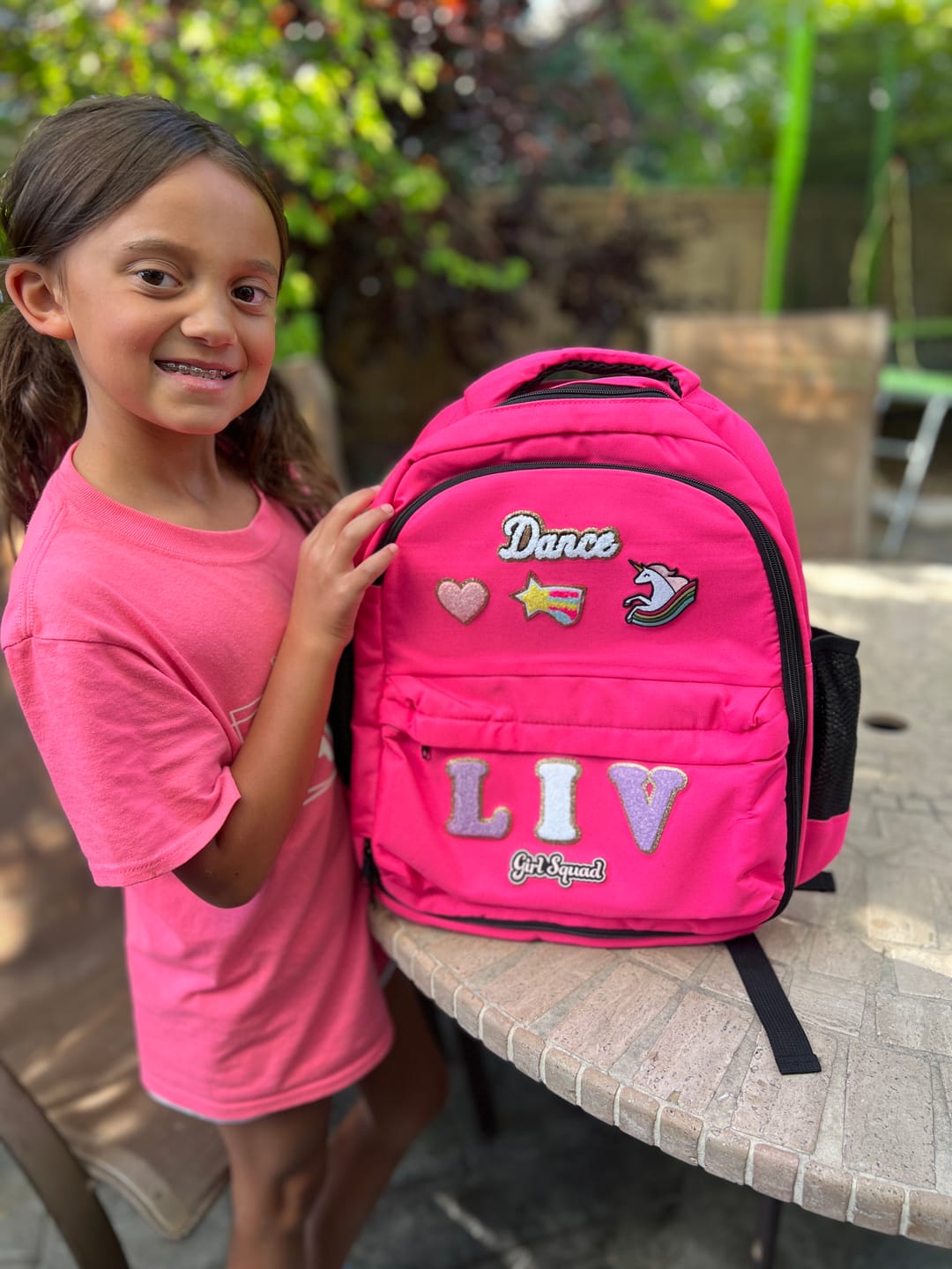 Customer photo review of Recycled Backpack