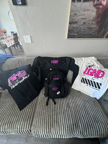 Customer photo review of Limited Mystery CASH Tactical Backpack