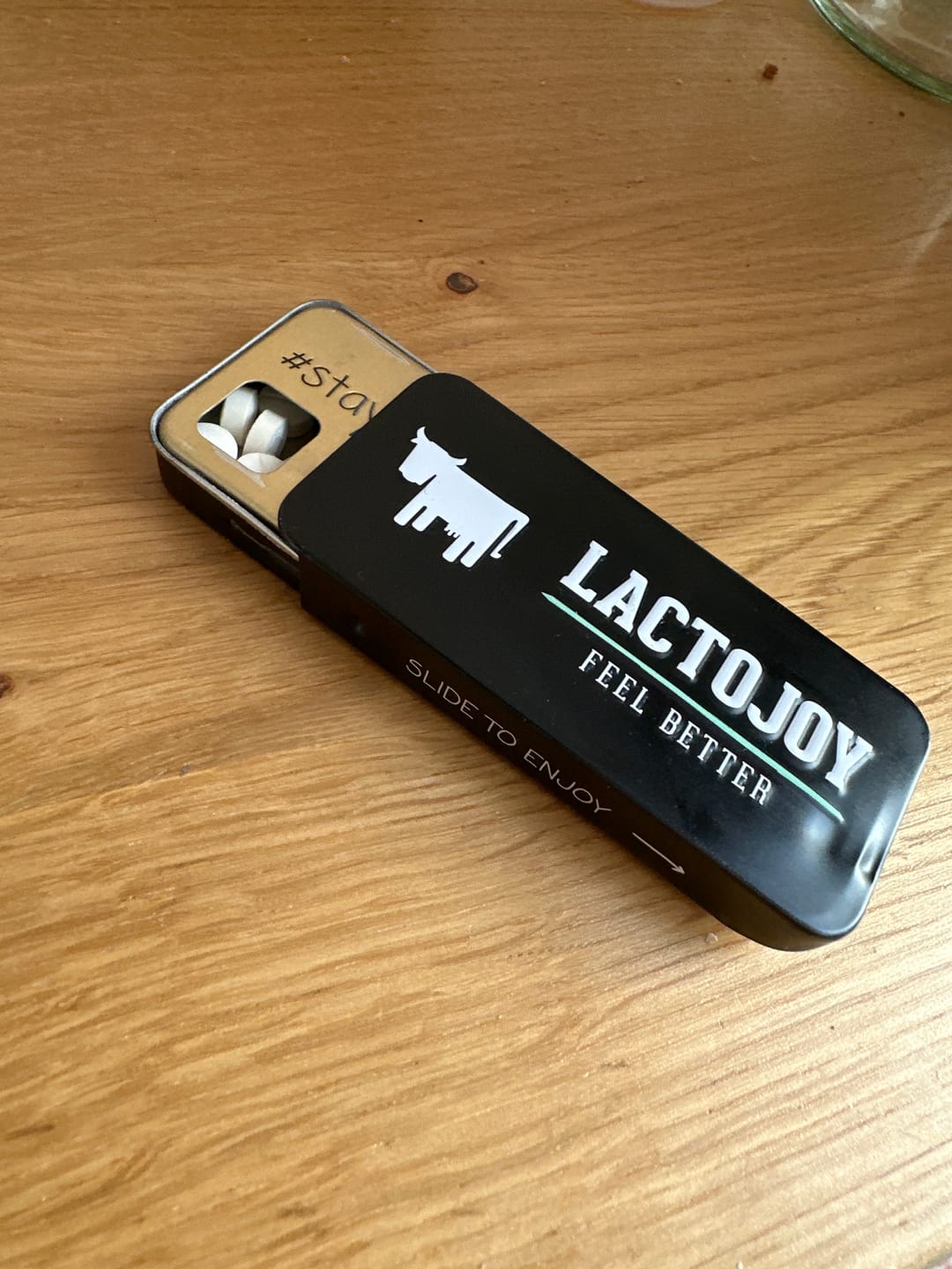 Customer photo review of LactoJoy Laktase Tabletten - 14.500 FCC - 240 Nachfüllpackung