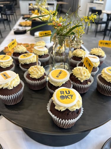 Customer photo review of R U OK Day - Edible Icing Images - Pre-cut