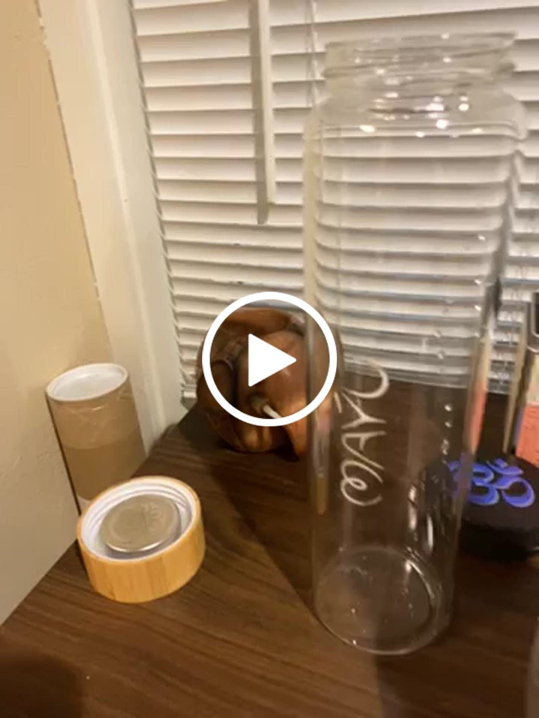 Customer video review of Pure Glass Bottle