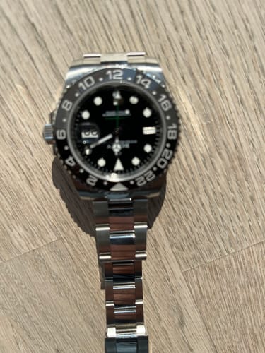 Customer photo review of New 2024 GMT Master 2 Bruce Wayne Oyster and Jubilee Bracelet