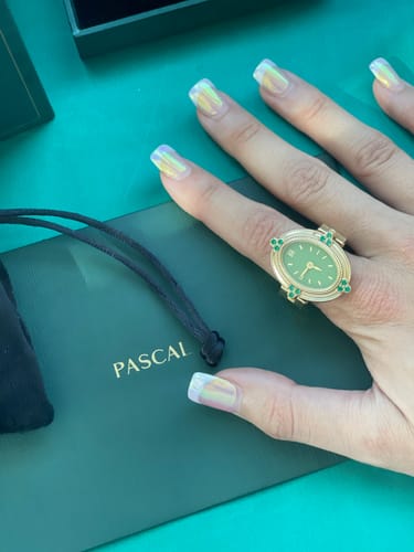 Customer photo review of Victorian Revival Watch Ring