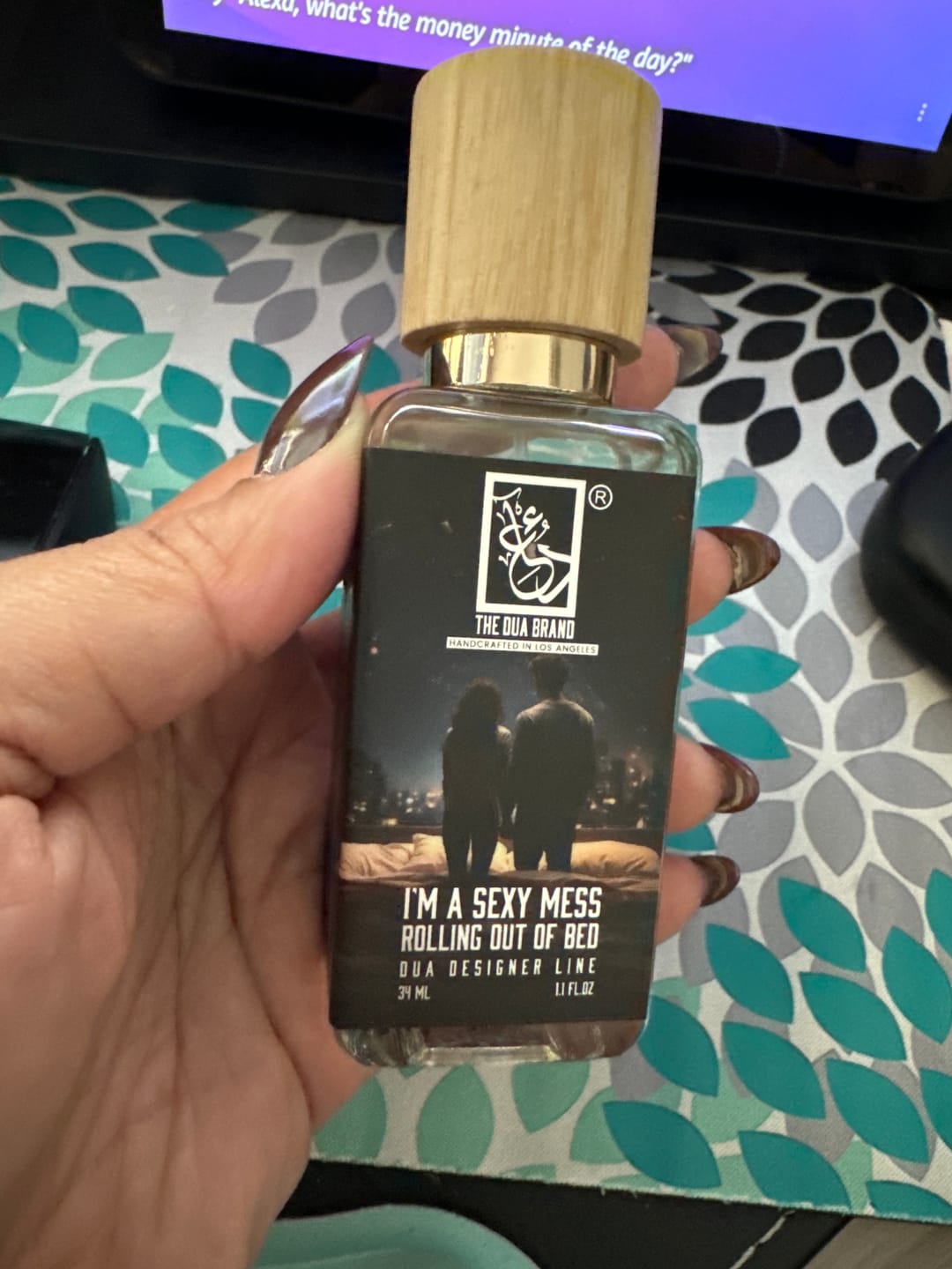Customer photo review of I'm A Sexy Mess Rolling Out Of Bed