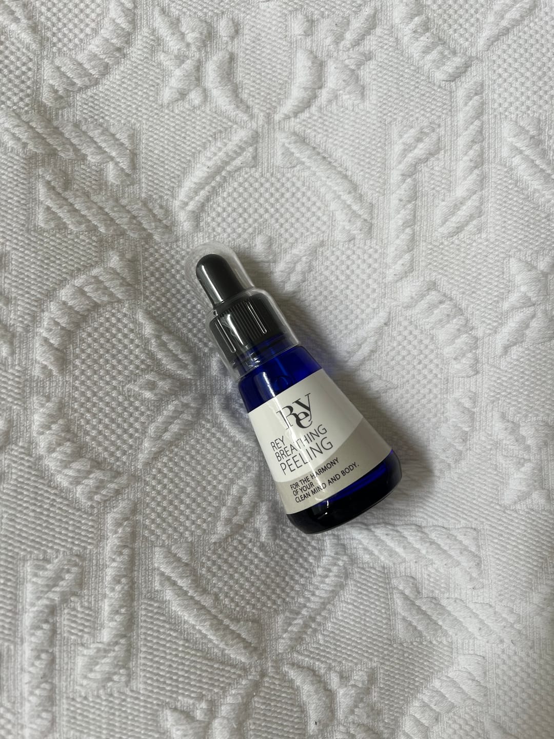 Customer photo review of Rey Breathing Peeling Serum