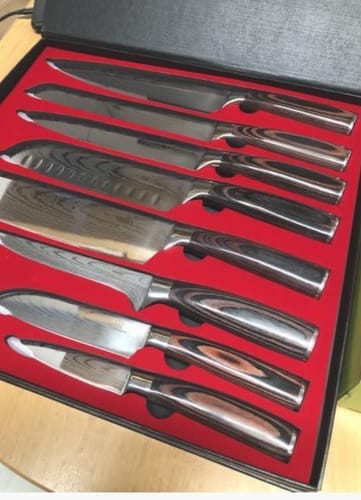 Customer photo review of Asiatisk Premium Knivsett