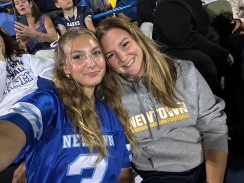 Customer photo review of Custom Royal White-Light Blue Mesh Authentic Football Jersey